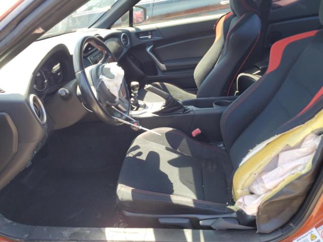 JF1ZNAA18D1719430 - 2013 TOYOTA SCION FR-S ORANGE photo 7
