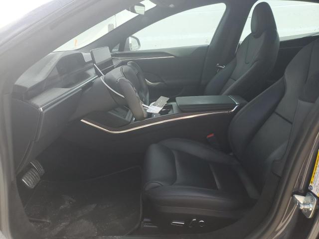 5YJSA1E59MF455453 - 2021 TESLA MODEL S Մոխրագույն լուսանկար 7