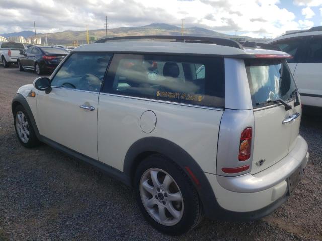 WMWML335X9TN68962 - 2009 MINI COOPER CLUBMAN CREAM photo 2