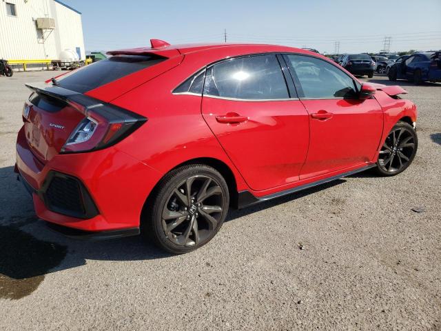 SHHFK7H4XKU224643 - 2019 HONDA CIVIC SPORT 红色 照片 3