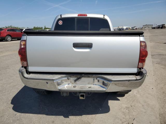 5TEJU62N37Z399808 - 2007 TOYOTA TACOMA DOUBLE CAB PRERUNNER SILVER photo 6