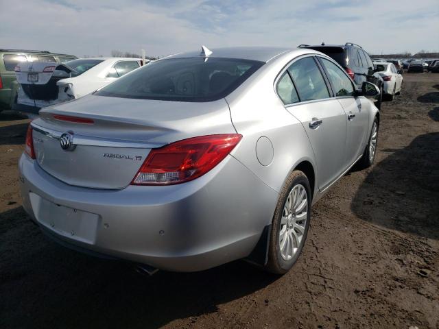 2G4GS5EV8D9249079 - 2013 BUICK REGAL PREMIUM SILVER photo 4