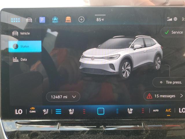 1V2WSPE83RC000869 - 2024 VOLKSWAGEN ID.4 PRO S Сұр фото 9