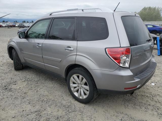 JF2SHBGC6BH782632 - 2011 SUBARU FORESTER TOURING SILVER photo 2