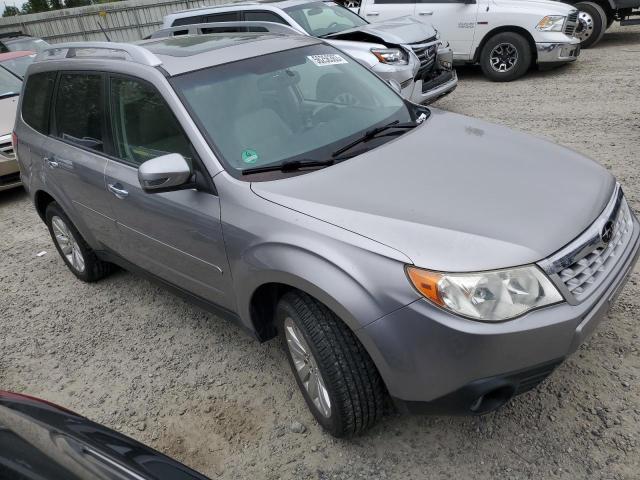JF2SHBGC6BH782632 - 2011 SUBARU FORESTER TOURING 银色 照片 4