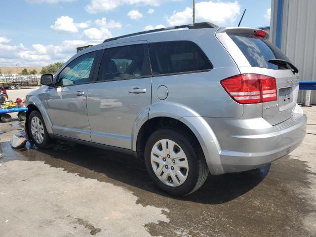 3C4PDCAB8JT497324 - 2018 DODGE JOURNEY SE SILVER photo 2