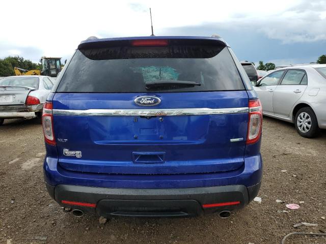 1FM5K8D83FGC35597 - 2015 FORD EXPLORER XLT BLUE photo 6