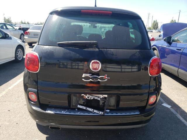 ZFBCFABH7EZ023740 - 2014 FIAT 500L EASY أسود صورة 6