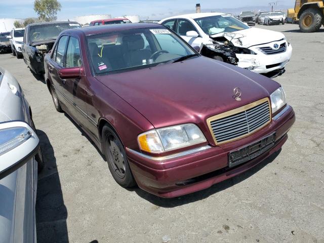 WDBHA28E4TF377605 - 1996 MERCEDES-BENZ C 280 BURGUNDY photo 4