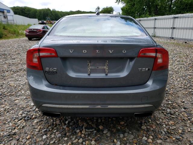 LYV612TK8GB090947 - 2016 VOLVO S60 PREMIER GRAY photo 6