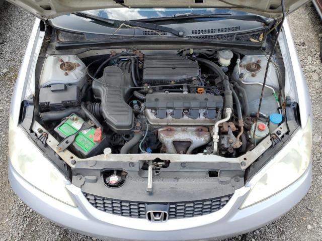 1HGEM22195L080269 - 2005 HONDA CIVIC DX VP Gümüş foto 11