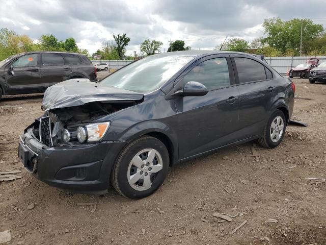 1G1JA5SH3E4158231 - 2014 CHEVROLET SONIC LS GRAY photo 1