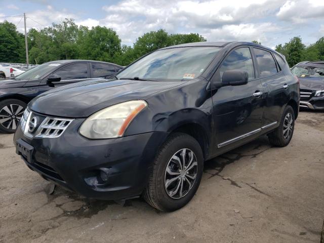 JN8AS5MV0BW660304 - 2011 NISSAN ROGUE S BLACK photo 1