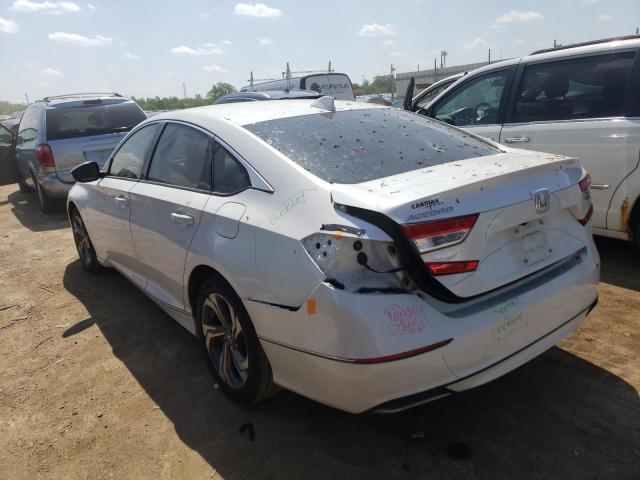 1HGCV1F46JA138279 - 2018 HONDA ACCORD EX WHITE photo 2