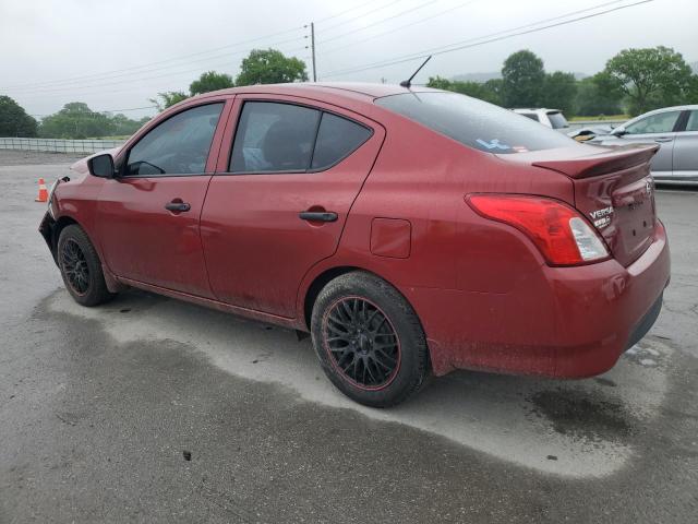 3N1CN7AP2KL868562 - 2019 NISSAN VERSA S მუქწითელი ფოტო 2