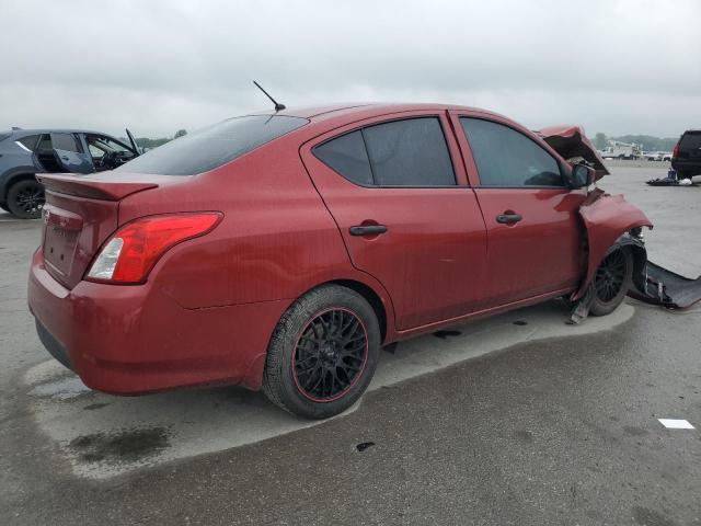 3N1CN7AP2KL868562 - 2019 NISSAN VERSA S მუქწითელი ფოტო 3