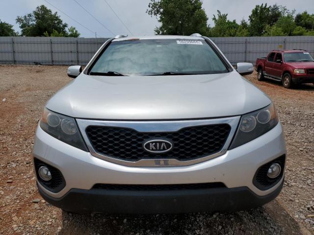 5XYKU3A62DG362526 - 2013 KIA SORENTO EX SILVER photo 5