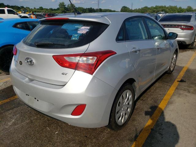 KMHD35LH8GU326487 - 2016 HYUNDAI ELANTRA GT SILVER photo 4