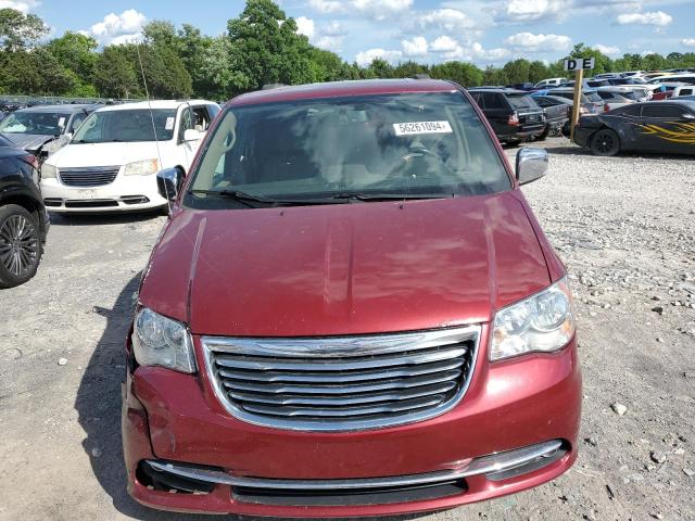 2C4RC1CG8GR149723 - 2016 CHRYSLER TOWN & COU TOURING L RED photo 5