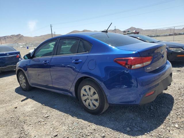 3KPA24ABXKE246263 - 2019 KIA RIO S BLUE photo 2