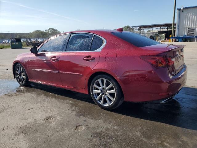 JTHBE1BL6FA007222 - 2015 LEXUS GS 350 RED photo 2