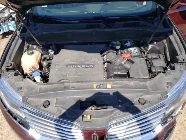 2LMPJ8LR7HBL31446 - 2017 LINCOLN MKX RESERVE BURGUNDY photo 11