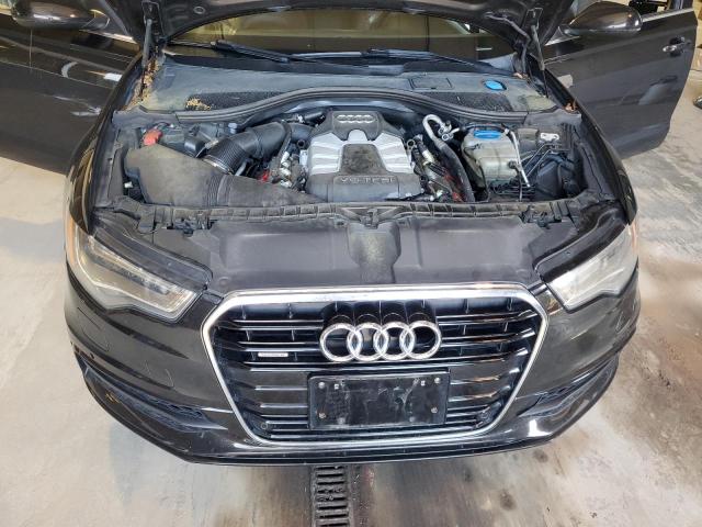WAUHGAFC0EN119941 - 2014 AUDI A6 PRESTIGE შავი ფოტო 11