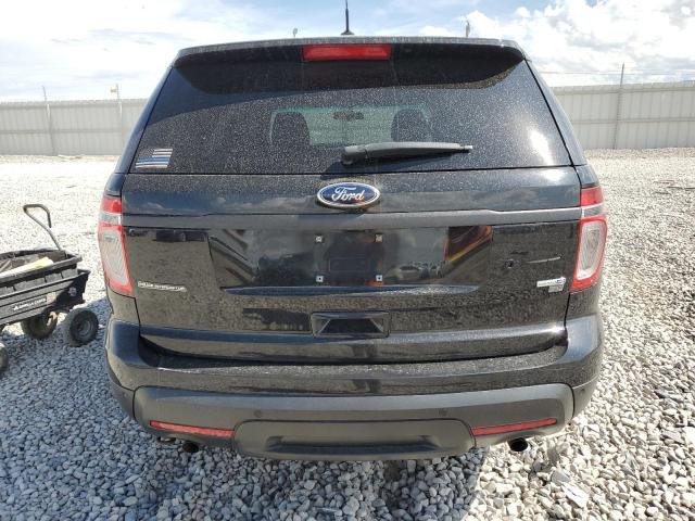 1FM5K8AR2EGB27659 - 2014 FORD EXPLORER POLICE INTERCEPTOR BLACK photo 6