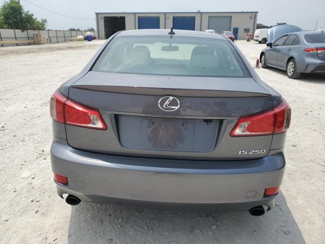 JTHBF5C27C5164773 - 2012 LEXUS IS 250 SILVER photo 6