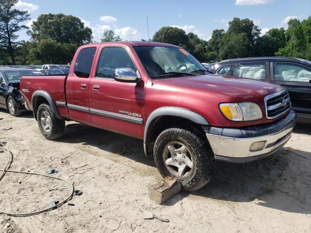 5TBBT4418YS072950 - 2000 TOYOTA TUNDRA ACCESS CAB წითელი ფოტო 4