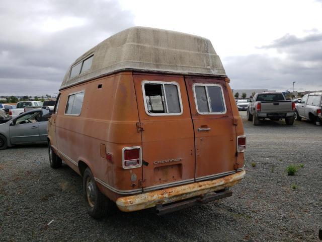 CGY253U106356 - 1973 CHEVROLET CHEVY VAN GOLD photo 2