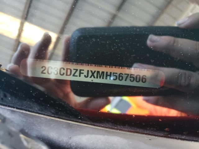 2C3CDZFJXMH567506 - 2021 DODGE CHALLENGER R/T SCAT PACK RED photo 12