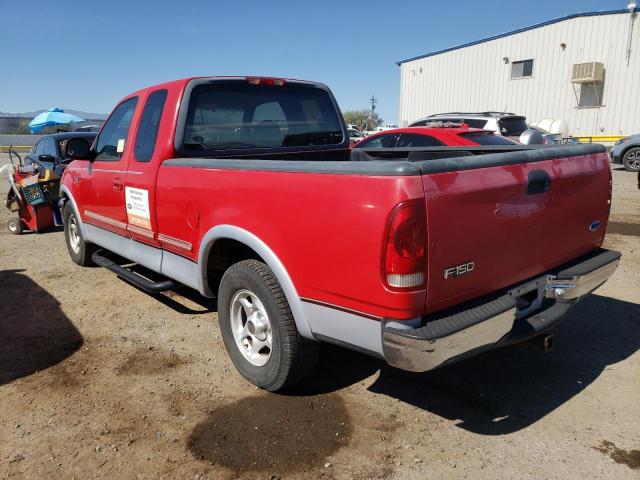 1FTDX17W1VKB63684 - 1997 FORD F 150 RED photo 2