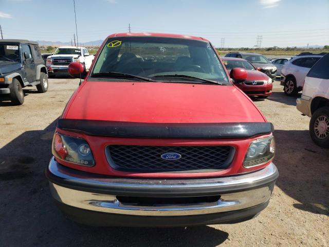 1FTDX17W1VKB63684 - 1997 FORD F 150 RED photo 5