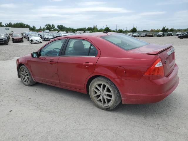 3FAHP0JA4CR281929 - 2012 FORD FUSION SEL MAROON photo 2