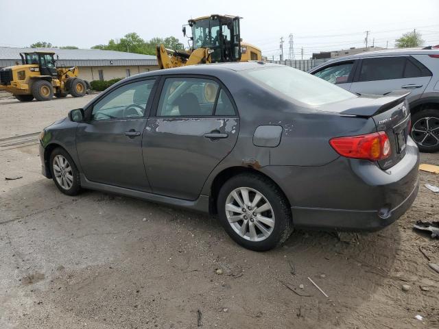 1NXBU4EE1AZ250832 - 2010 TOYOTA COROLLA BASE GRAY photo 2