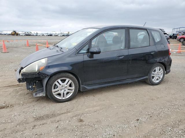 JHMGD38607S055963 - 2007 HONDA FIT S 黑色 照片 1