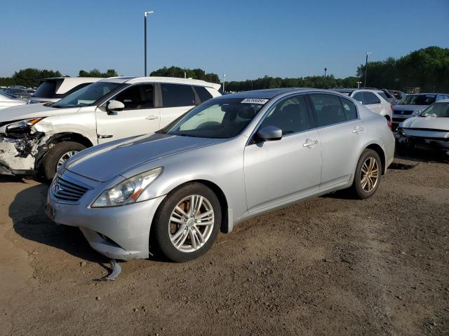 JN1CV6AR6DM761261 - 2013 INFINITI G37 SILVER photo 1