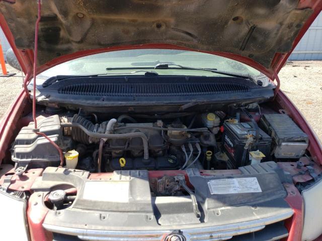 2A4GP54L77R160687 - 2007 CHRYSLER TOWN & COU TOURING Qırmızı foto 12