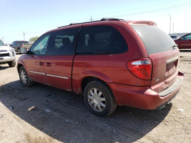 2A4GP54L77R160687 - 2007 CHRYSLER TOWN & COU TOURING Qırmızı foto 2