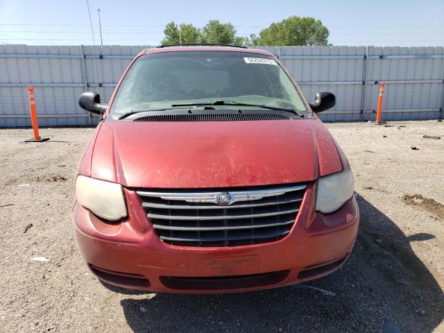 2A4GP54L77R160687 - 2007 CHRYSLER TOWN & COU TOURING Qırmızı foto 5