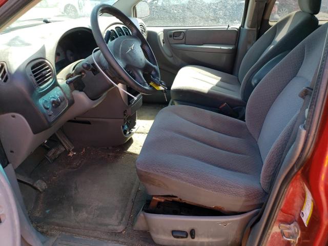 2A4GP54L77R160687 - 2007 CHRYSLER TOWN & COU TOURING Qırmızı foto 7