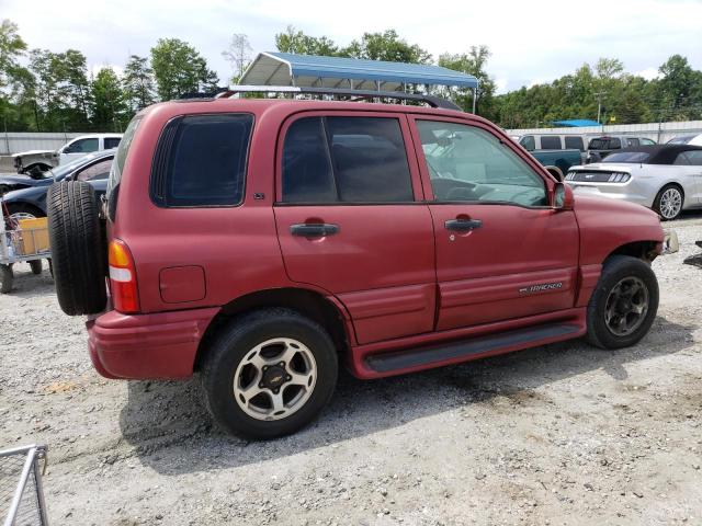 2CNBJ634716940307 - 2001 CHEVROLET TRACKER LT RED photo 3