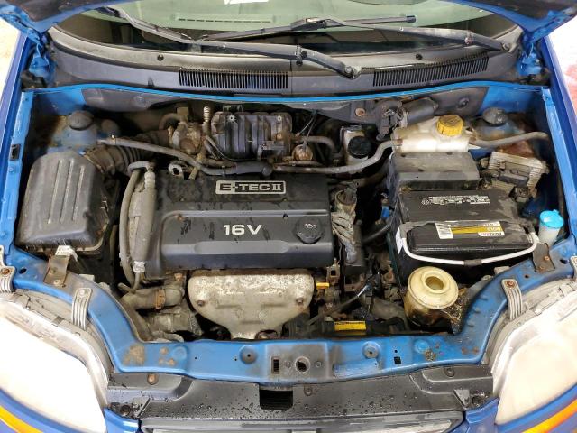 KL1TD66666B555667 - 2006 CHEVROLET AVEO BASE 蓝色 照片 11
