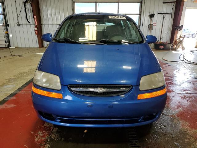 KL1TD66666B555667 - 2006 CHEVROLET AVEO BASE 蓝色 照片 5