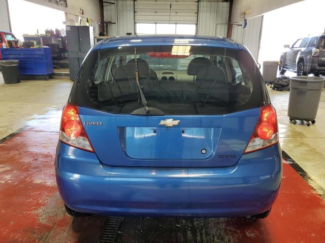 KL1TD66666B555667 - 2006 CHEVROLET AVEO BASE 蓝色 照片 6