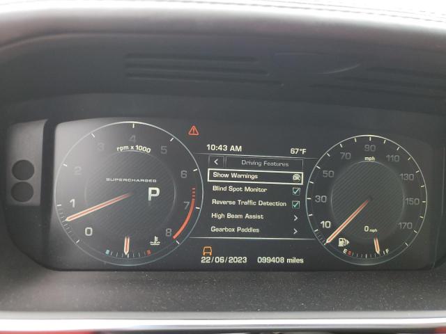 SALWV2TF9FA530714 - 2015 LAND ROVER RANGE ROVE AUTOBIOGRAPHY GRAY photo 9