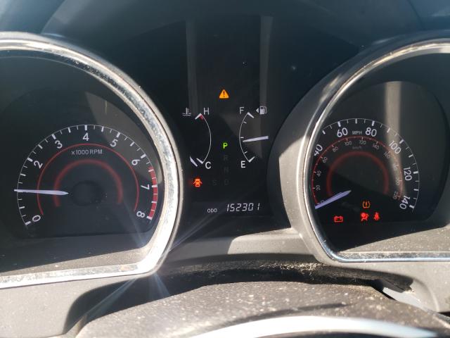 5TDBK3EH4DS278860 - 2013 TOYOTA HIGHLANDER BASE Marron photo 8