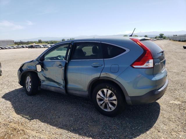 2HKRM3H54EH537364 - 2014 HONDA CR-V EX TEAL photo 2