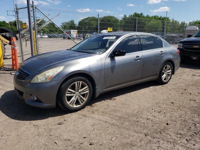 JN1CV6AP5AM405832 - 2010 INFINITI G37 BASE GRAY photo 1